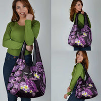 Personalised Aloha Hawaii Kauai Island Grocery Bag Garden Isle Map Sea Turtle Plumeria LT14 - Polynesian Pride