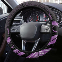 Aloha Hawaii Kauai Island Steering Wheel Cover Garden Isle Map Sea Turtle Plumeria LT14 - Polynesian Pride