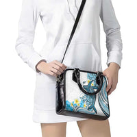 Personalised Aloha Hawaii Kahoolawe Island Shoulder Handbag Target Isle Map With Humpback Whale