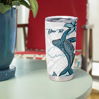 Personalised Aloha Hawaii Kahoolawe Island Tumbler Cup Target Isle Map With Humpback Whale