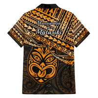 Matariki New Zealand Hawaiian Shirt Maori New Year Tiki Gold Version LT14 - Polynesian Pride