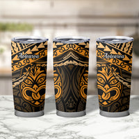 Matariki New Zealand Tumbler Cup Maori New Year Tiki Gold Version LT14 - Polynesian Pride