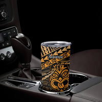 Matariki New Zealand Tumbler Cup Maori New Year Tiki Gold Version LT14 - Polynesian Pride