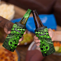 Matariki New Zealand 4 in 1 Can Cooler Tumbler Maori New Year Tiki Green Version LT14 - Polynesian Pride