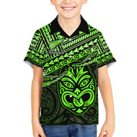 Matariki New Zealand Hawaiian Shirt Maori New Year Tiki Green Version LT14 - Polynesian Pride