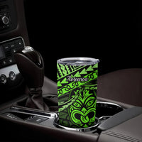 Matariki New Zealand Tumbler Cup Maori New Year Tiki Green Version LT14 - Polynesian Pride