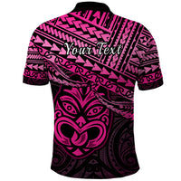 Custom Matariki New Zealand Polo Shirt Maori New Year Tiki Pink Version LT14 - Polynesian Pride