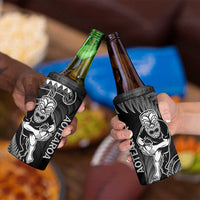 New Zealand Silver Fern Rugby 4 in 1 Can Cooler Tumbler All Black Koru Maori LT14 - Polynesian Pride