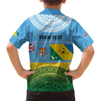 Personalised Malampa Fiji Day Hawaiian Shirt 10 October Fijian Tapa Flag Style LT14 - Polynesian Pride