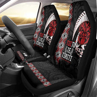 Aotearoa Toitu Te Tiriti Car Seat Cover Honour The Treaty Maori Haka LT14 - Polynesian Pride