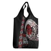Aotearoa Toitu Te Tiriti Grocery Bag Honour The Treaty Maori Haka LT14 - Polynesian Pride