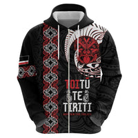 Aotearoa Toitu Te Tiriti Hoodie Honour The Treaty Maori Haka LT14 - Polynesian Pride