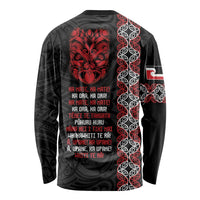 Aotearoa Toitu Te Tiriti Long Sleeve Shirt Honour The Treaty Maori Haka LT14 - Polynesian Pride
