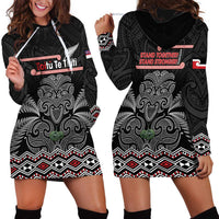 Aotearoa Toitu Te Tiriti Hoodie Dress Stand Together! Stand Stronger! - NZ Tiki LT14 - Polynesian Pride