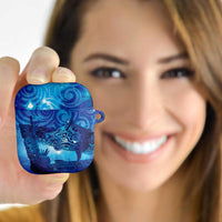 Kuri New Zealand Matariki AirPods Case Aotearoa Dog Waka Maori New Year Galaxy Vibes LT14 - Polynesian Pride