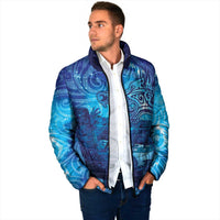 Kuri New Zealand Matariki Padded Jacket Aotearoa Dog Waka Maori New Year Galaxy Vibes LT14 - Polynesian Pride