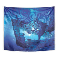 Kuri New Zealand Matariki Tapestry Aotearoa Dog Waka Maori New Year Galaxy Vibes LT14 - Polynesian Pride