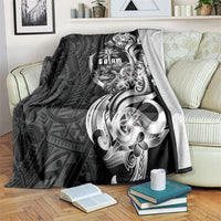 Attelong Guam Chamorro Blanket Guahan Seal Tattoo LT14 Black - Polynesian Pride