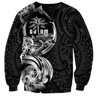 Attelong Guam Chamorro Sweatshirt Guahan Seal Tattoo LT14 - Polynesian Pride