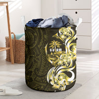 Amariyu Guam Chamorro Laundry Basket Guahan Seal Tattoo LT14 Yellow - Polynesian Pride