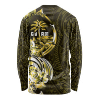 Amariyu Guam Chamorro Long Sleeve Shirt Guahan Seal Tattoo LT14 - Polynesian Pride