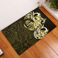 Amariyu Guam Chamorro Rubber Doormat Guahan Seal Tattoo LT14 - Polynesian Pride