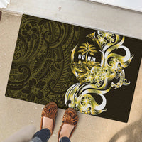 Amariyu Guam Chamorro Rubber Doormat Guahan Seal Tattoo LT14 - Polynesian Pride