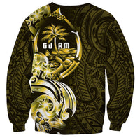 Amariyu Guam Chamorro Sweatshirt Guahan Seal Tattoo LT14 - Polynesian Pride