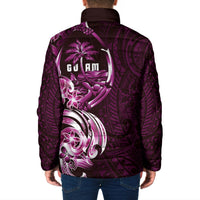 Kulot Di Rosa Guam Chamorro Padded Jacket Guahan Seal Tattoo LT14 - Polynesian Pride