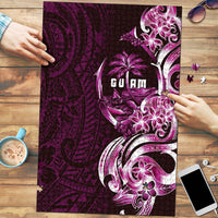 Kulot Di Rosa Guam Chamorro Puzzle Guahan Seal Tattoo LT14 Pink - Polynesian Pride