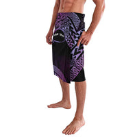 Personalised Pohnpei Nukuoro Micronesia Lavalava Polynesian Tattoo Curves Purple Version