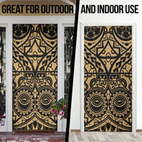 Austral Islands Door Cover Tuhaa Pae Penu Stars Necklace Gold - Polynesian Pride