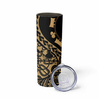 Austral Islands Skinny Tumbler Tuhaa Pae Penu Stars Necklace Gold LT14 - Polynesian Pride