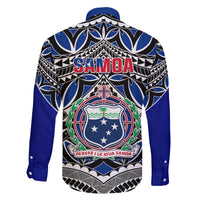 Samoa 685 Family Matching Tank Maxi Dress and Hawaiian Shirt Samoan Coat Of Arms Simple Style LT14 - Polynesian Pride