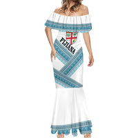 Custom Fiji Tapa Rugby 2025 Mermaid Dress Go Champions Fijiana LT14 - Polynesian Pride