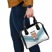 Custom Fiji Tapa Rugby 2025 Shoulder Handbag Go Champions Fijiana LT14 - Polynesian Pride