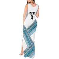 Custom Fiji Tapa Rugby 2025 Tank Maxi Dress Go Champions Fijiana LT14 - Polynesian Pride