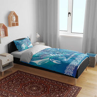 Kuri Dog Waka New Zealand Matariki Bedding Set Ocean Sharks Maori Tattoo LT14 - Polynesian Pride