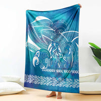 Kuri Dog Waka New Zealand Matariki Blanket Ocean Sharks Maori Tattoo LT14 - Polynesian Pride
