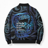 Tuna Eel New Zealand Matariki Bomber Puffer Jacket He Piko He Taniwha Maori Pattern