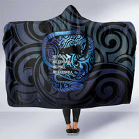 Tuna Eel New Zealand Matariki Hooded Blanket He Piko He Taniwha Maori Pattern