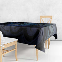 Tuna Eel New Zealand Matariki Tablecloth He Piko He Taniwha Maori Pattern