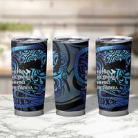 Tuna Eel New Zealand Matariki Tumbler Cup He Piko He Taniwha Maori Pattern