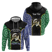 Personalised South Sea Islanders National Recognition Day Hoodie Australia Aboriginal Vanuatu Pig Tusk