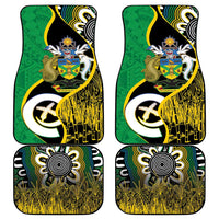 Australian South Sea Islanders National Recognition Day Car Mats Solomon Islands And Vanuatu Culture LT14 - Polynesian Pride