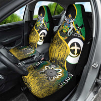 Australian South Sea Islanders National Recognition Day Car Seat Cover Solomon Islands And Vanuatu Culture LT14 - Polynesian Pride
