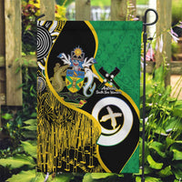 Australian South Sea Islanders National Recognition Day Garden Flag Solomon Islands And Vanuatu Culture LT14 Garden Flag Black - Polynesian Pride