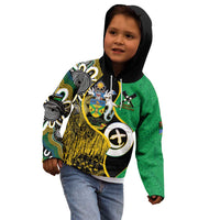 Australian South Sea Islanders National Recognition Day Kid Hoodie Solomon Islands And Vanuatu Culture LT14 - Polynesian Pride