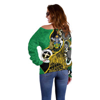 Australian South Sea Islanders National Recognition Day Off Shoulder Sweater Solomon Islands And Vanuatu Culture LT14 - Polynesian Pride