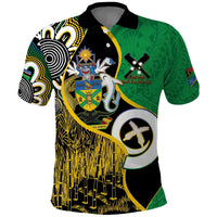 Australian South Sea Islanders National Recognition Day Polo Shirt Solomon Islands And Vanuatu Culture LT14 Black - Polynesian Pride
